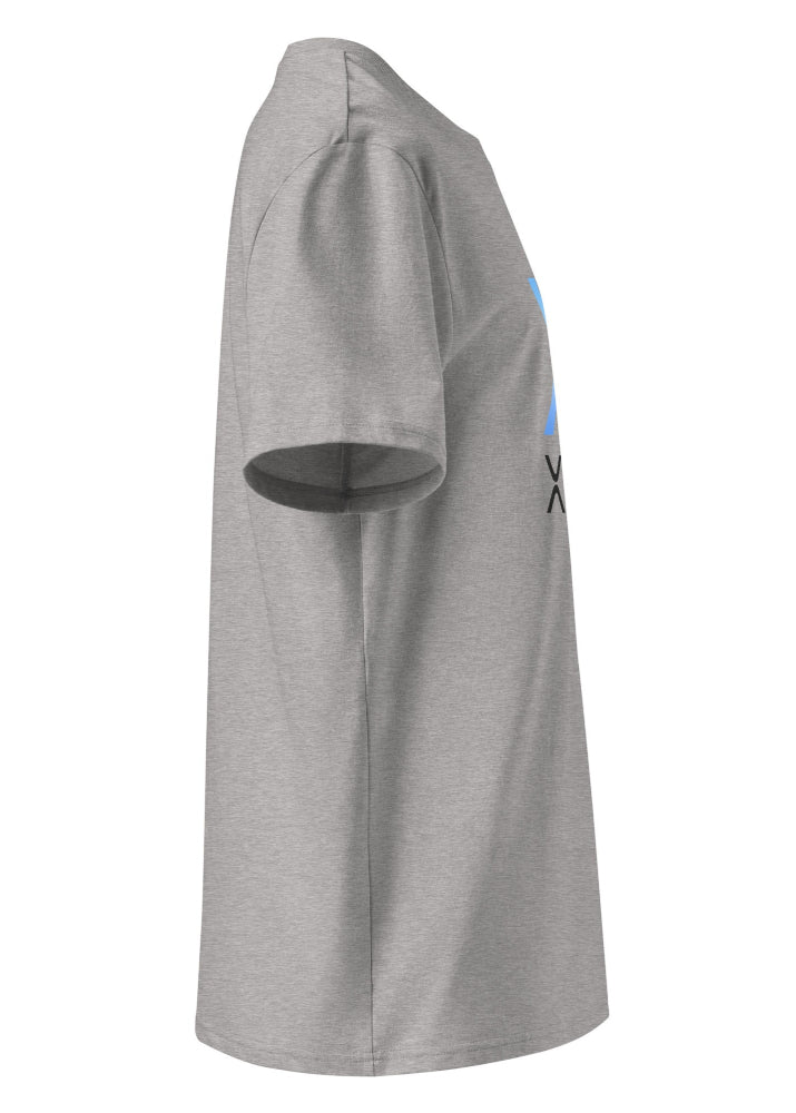 Side view 2 – XRP eco T-shirt grey (single-jersey organic cotton)